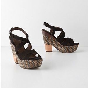 Anthropologie Abbot Wedge by Holding Horses